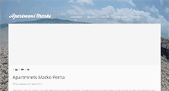 Desktop Screenshot of apartmanimarko.com
